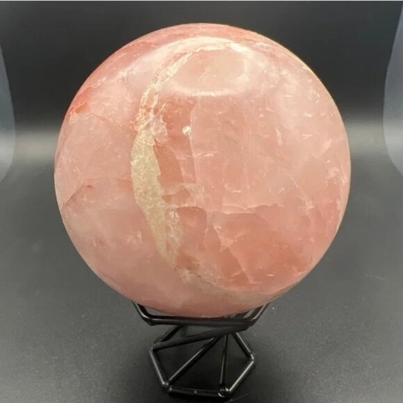 Rose Quartz Jewelry - 🎉 Huge Natural Rose Quartz Crystal Sphere